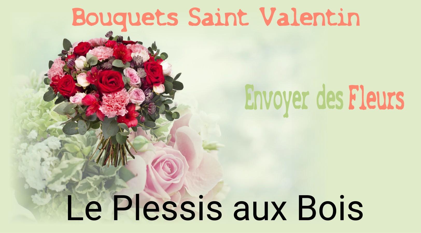 Roses de Saint-Valentin livrées à Le Plessis-aux-Bois
